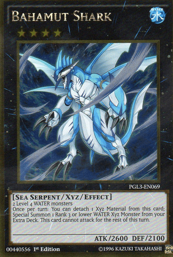Bahamut Shark [PGL3-EN069] Gold Rare (ONLINE ORDER ONLY)