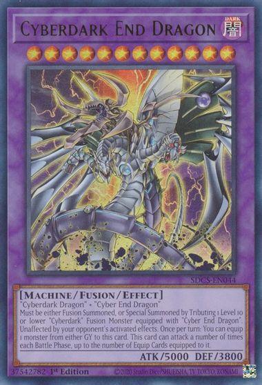 Cyberdark End Dragon [SDCS-EN044] Ultra Rare (ONLINE ORDER ONLY)