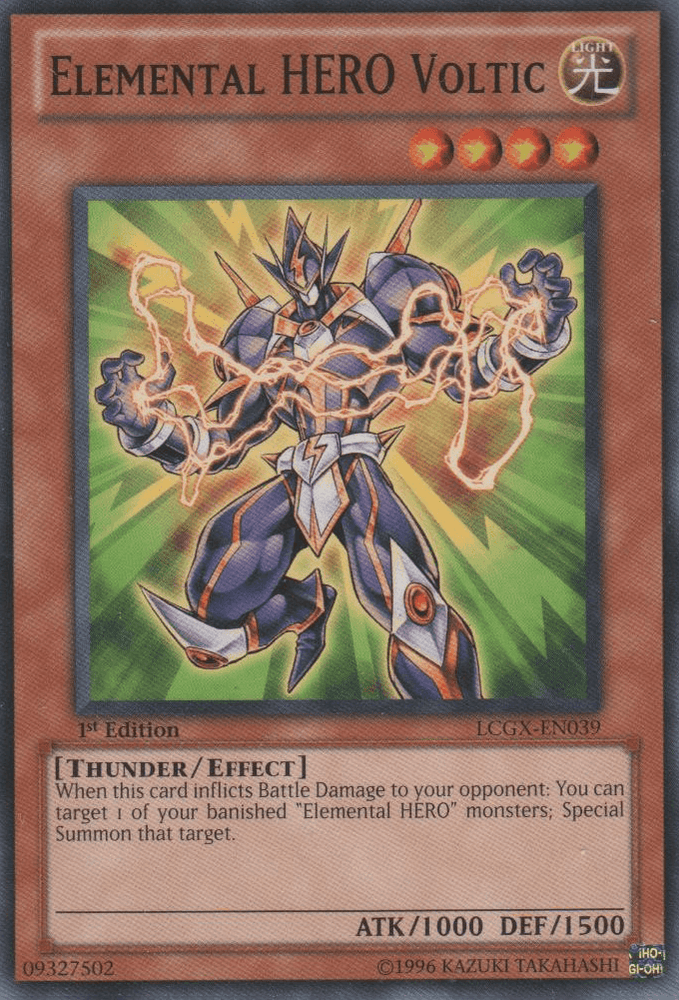 Elemental HERO Voltic [LCGX-EN039] Common (ONLINE ORDER ONLY)