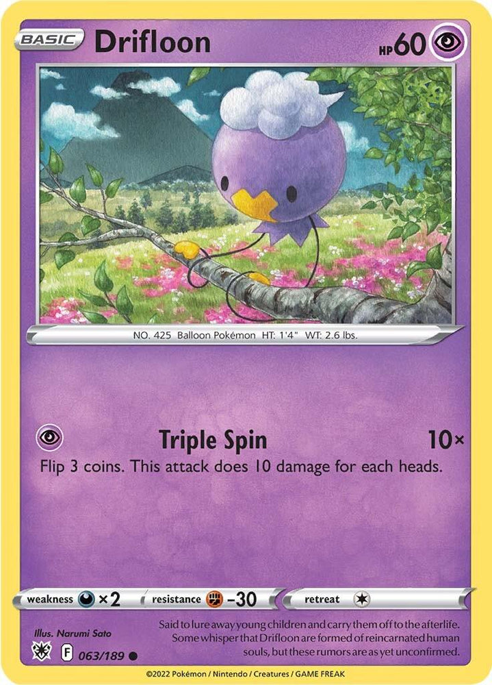 Drifloon (063/189) [Sword & Shield: Astral Radiance] (Online Only)