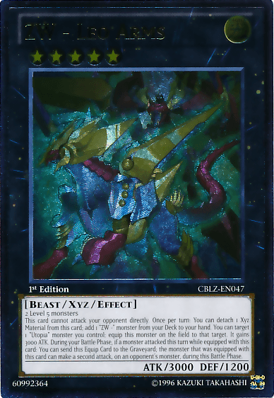 ZW - Leo Arms [CBLZ-EN047] Ultimate Rare (ONLINE ORDER ONLY)