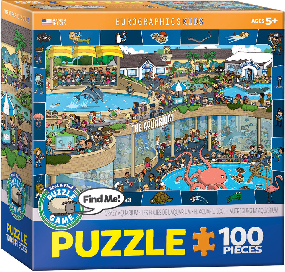 Puzzle: Spot & Find Puzzle Games - Crazy Aquarium (ONLINE ORDER ONLY)