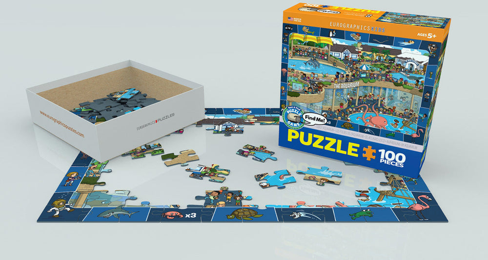 Puzzle: Spot & Find Puzzle Games - Crazy Aquarium (ONLINE ORDER ONLY)