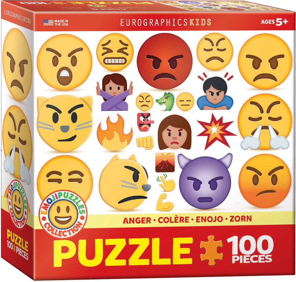 Puzzle: Emojipuzzles - Anger (ONLINE ORDER ONLY)