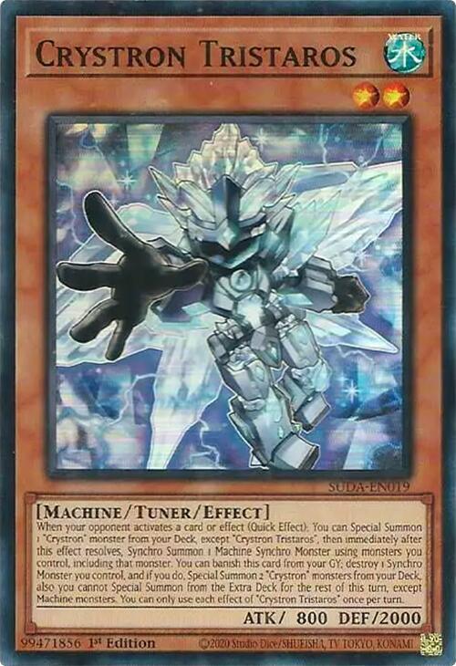 Crystron Tristaros [SUDA-EN019] Super Rare (ONLINE ORDER ONLY)