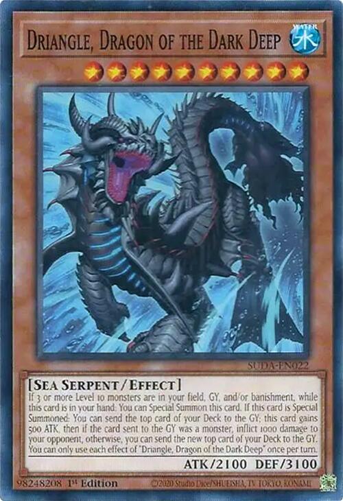 Driangle, Dragon of the Dark Deep [SUDA-EN022] Common (ONLINE ORDER ONLY)