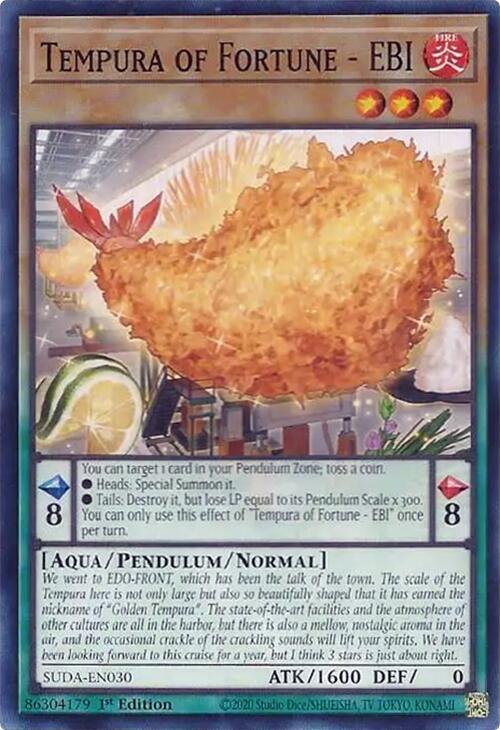 Tempura of Fortune - EBI [SUDA-EN030] Common (ONLINE ORDER ONLY)