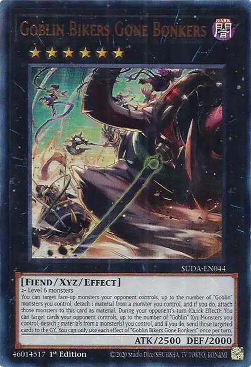 Goblin Bikers Gone Bonkers [SUDA-EN044] Ultra Rare (ONLINE ORDER ONLY)