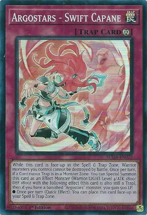 Argostars - Swift Capane [SUDA-EN072] Super Rare (ONLINE ORDER ONLY)