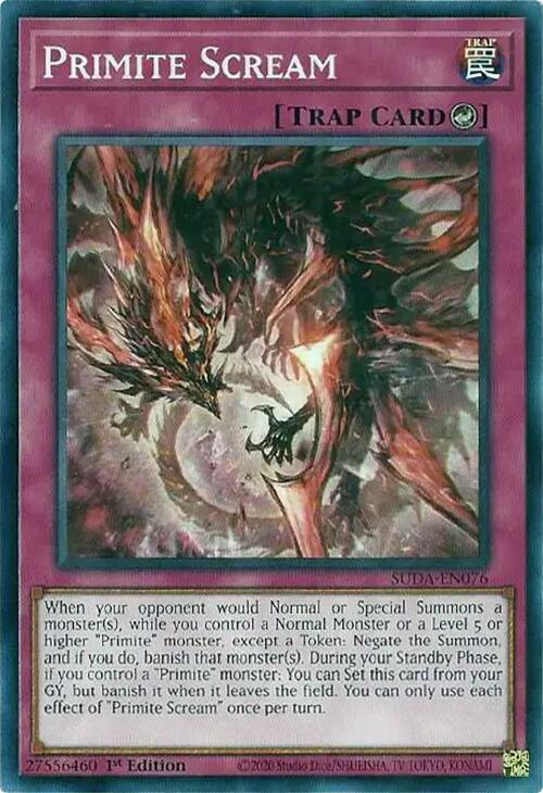 Primite Scream [SUDA-EN076] Common (ONLINE ORDER ONLY)