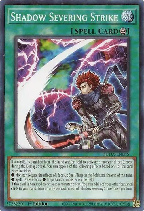 Shadow Severing Strike [SUDA-EN085] Common (ONLINE ORDER ONLY)