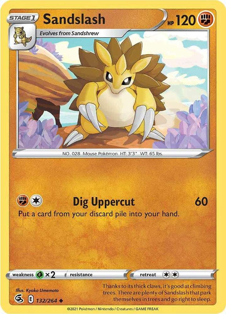 Sandslash (132/264) [Sword & Shield: Fusion Strike] (Online Only)