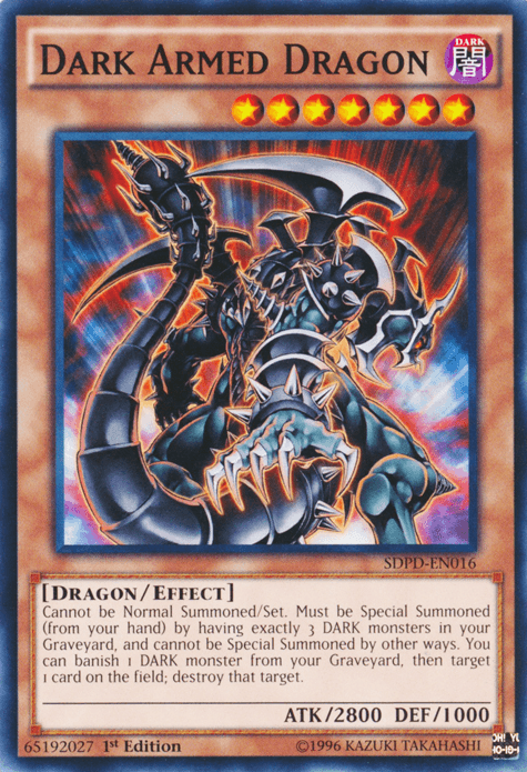 Dark Armed Dragon [SDPD-EN016] Common (ONLINE ORDER ONLY)