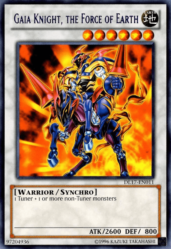 Gaia Knight, the Force of Earth (Purple) [DL17-EN011] Rare (ONLINE ORDER ONLY)