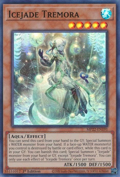 Icejade Tremora [MP22-EN191] Super Rare (ONLINE ORDER ONLY)
