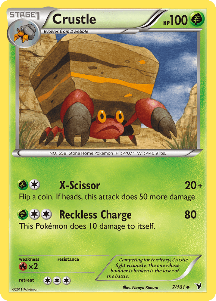 Crustle (7/101) [Black & White: Noble Victories] (Online Only)