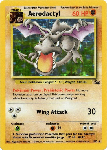 Aerodactyl (1/62) [Fossil Unlimited] (Online Only)