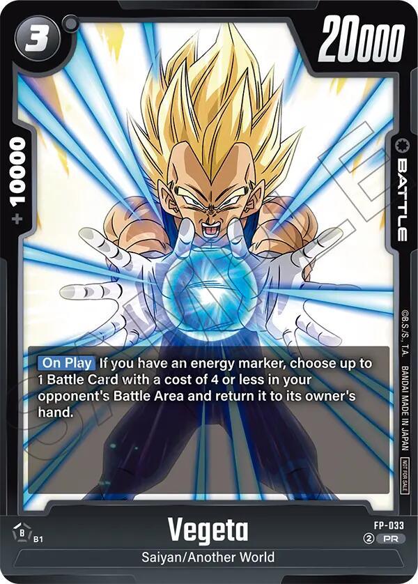 Vegeta (FP-033) [Fusion World Promotion Cards] (ONLINE ORDER ONLY)
