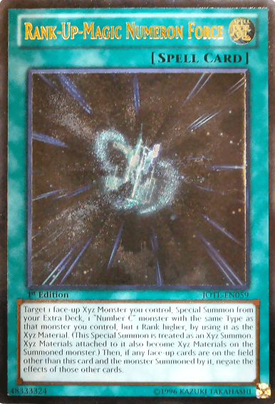 Rank-Up-Magic Numeron Force (UTR) [JOTL-EN059] Ultimate Rare (ONLINE ORDER ONLY)