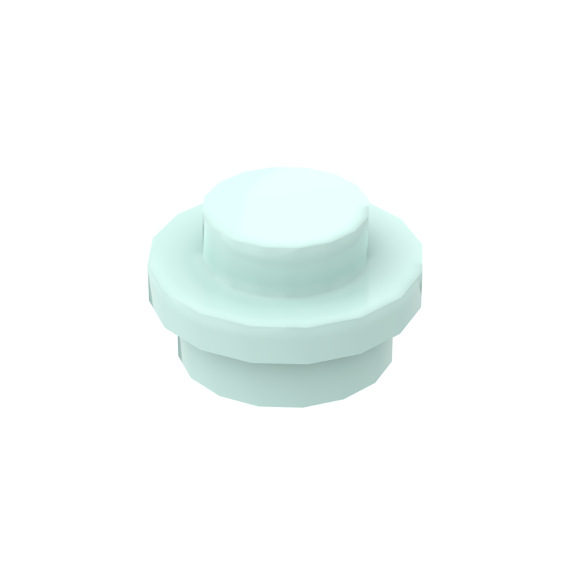 Light Aqua 4073 1x1 Round Plate Brick – Choose Quantity – LEGO® Compatible Bulk Lot (ONLINE ORDER ONLY)