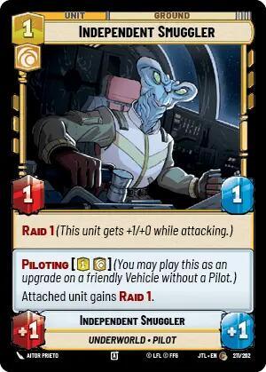 Independent Smuggler (211/257) [Jump to Lightspeed] (ONLINE ORDER ONLY)