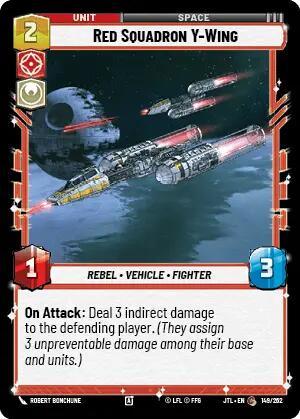 Red Squadron Y-Wing (149/257) [Jump to Lightspeed] (ONLINE ORDER ONLY)
