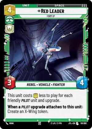 Red Leader - Form Up (101/257) [Jump to Lightspeed] (ONLINE ORDER ONLY)