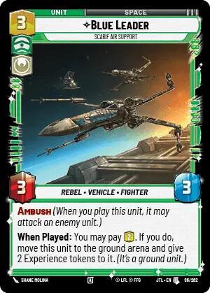 Blue Leader - Scarif Air Support (096/257) [Jump to Lightspeed] (ONLINE ORDER ONLY)
