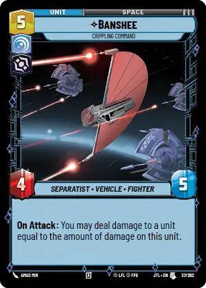Banshee - Crippling Command (037/257) [Jump to Lightspeed] (ONLINE ORDER ONLY)