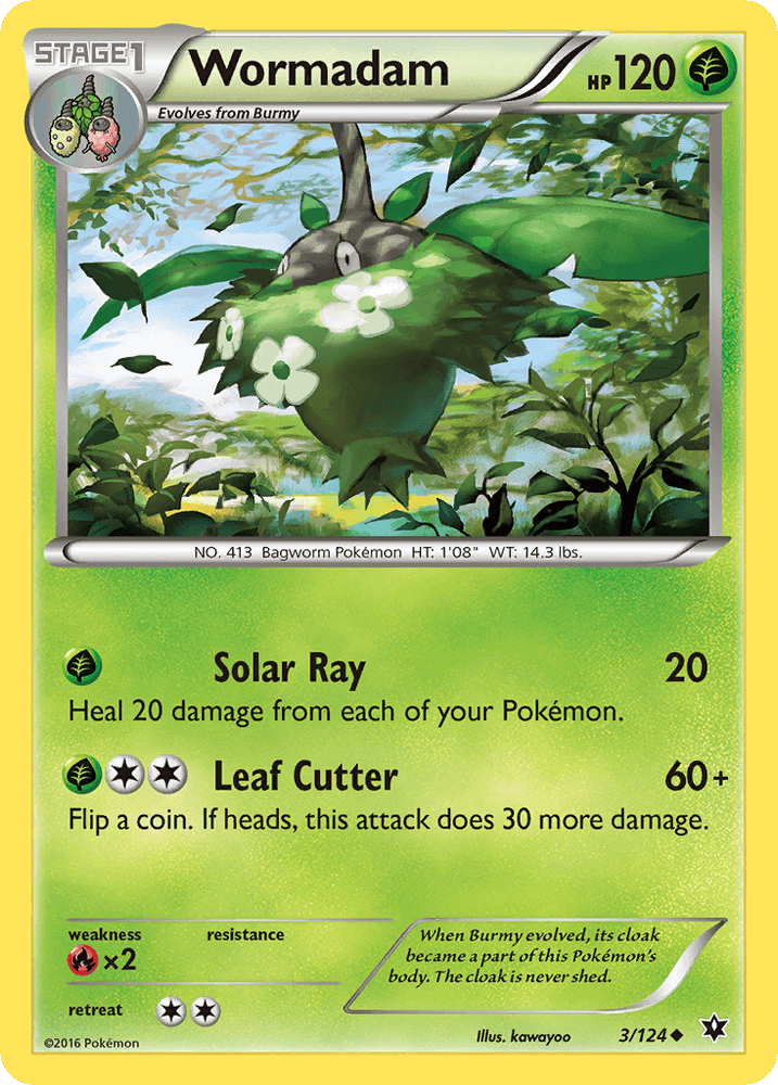 Wormadam (3/124) [XY: Fates Collide] (Online Only)