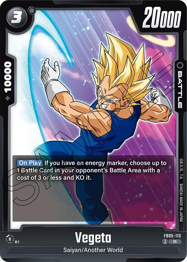 Vegeta (FB05-113) [New Adventure] (ONLINE ORDER ONLY)