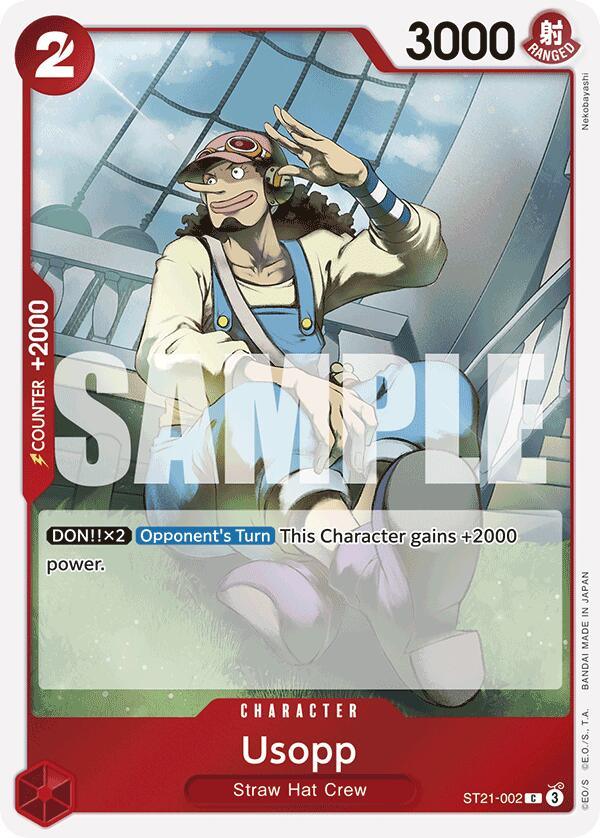 Usopp [Starter Deck EX: Gear 5] (ONLINE ORDER ONLY)