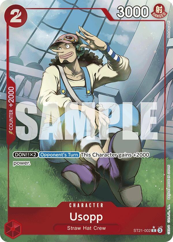 Usopp (Parallel) [Starter Deck EX: Gear 5] (ONLINE ORDER ONLY)