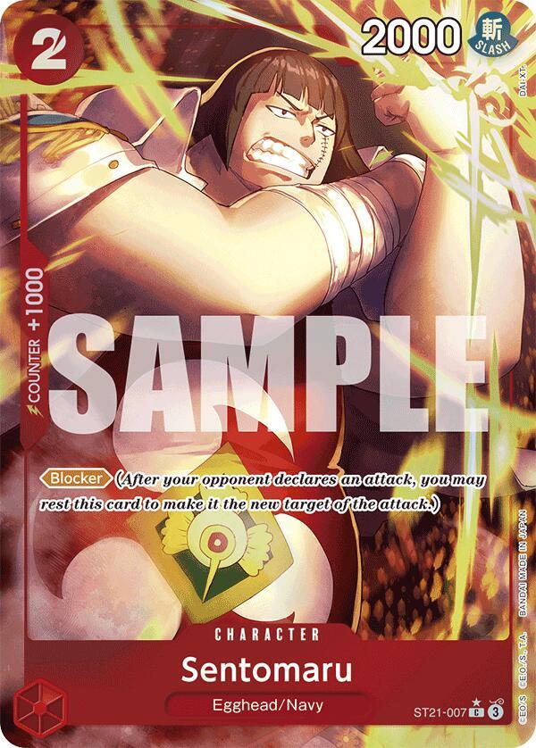 Sentomaru (Parallel) [Starter Deck EX: Gear 5] (ONLINE ORDER ONLY)