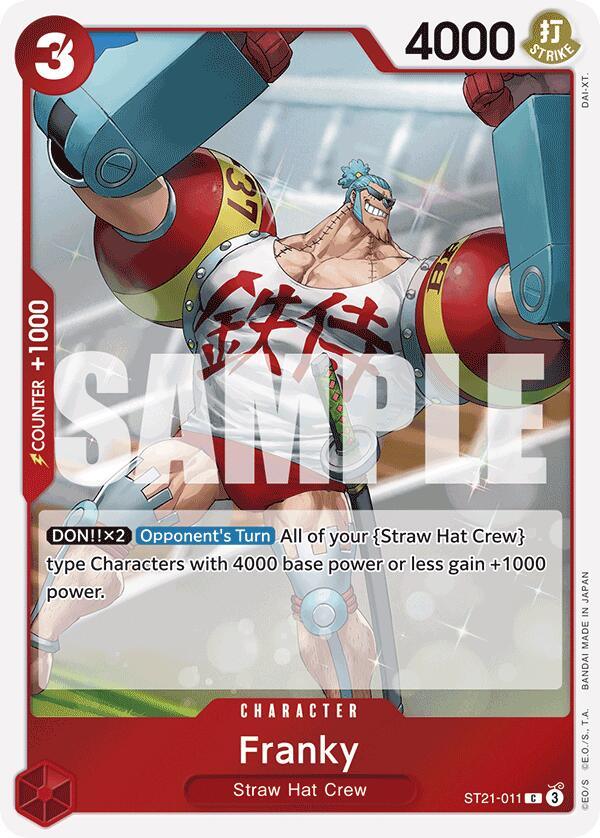 Franky [Starter Deck EX: Gear 5] (ONLINE ORDER ONLY)