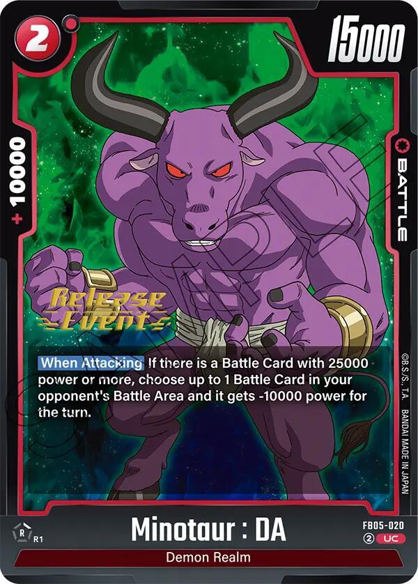 Minotaur : DA [New Adventure Release Event Cards] (ONLINE ORDER ONLY)