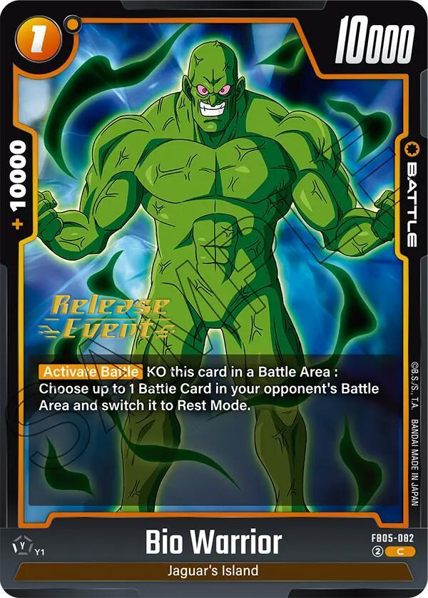 Bio Warrior [New Adventure Release Event Cards] (ONLINE ORDER ONLY)