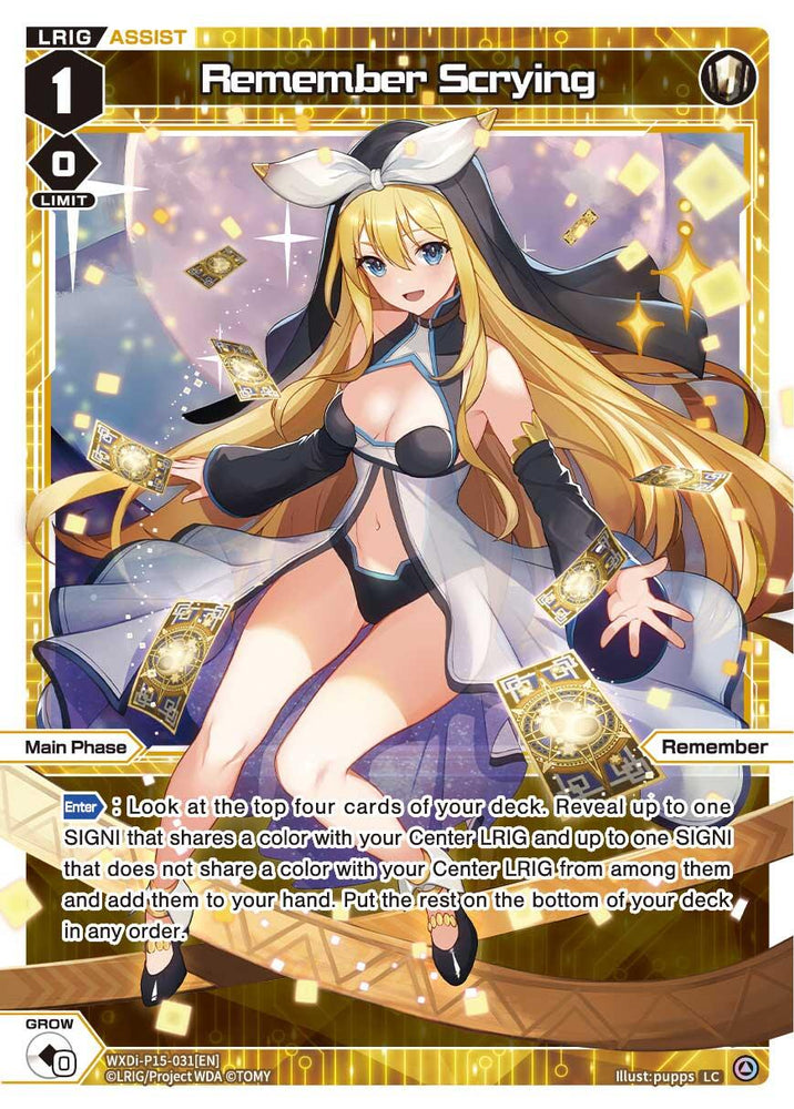 Remember Scrying (WXDi-P15-031[EN]) [Divisions DIVA]