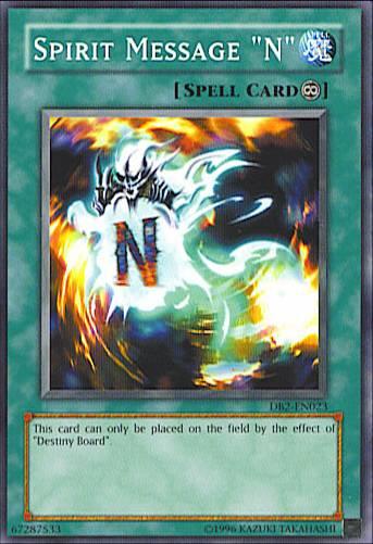 Spirit Message "N" [DB2-EN023] Common (ONLINE ORDER ONLY)