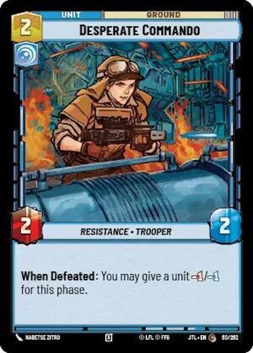 Desperate Commando (060/257) [Jump to Lightspeed] (ONLINE ORDER ONLY)