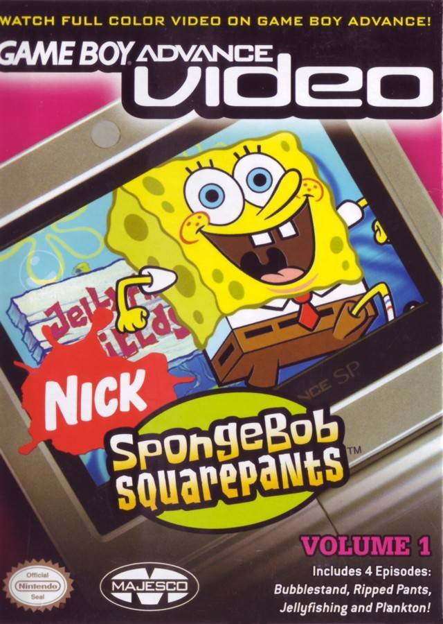 Gameboy Advance Video: Spongebob Squarepants Vol 1 (Gameboy Advance) (ONLINE ORDER ONLY)