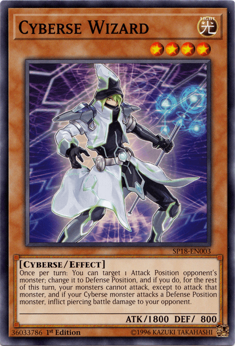 Cyberse Wizard [SP18-EN003] Common (ONLINE ORDER ONLY)