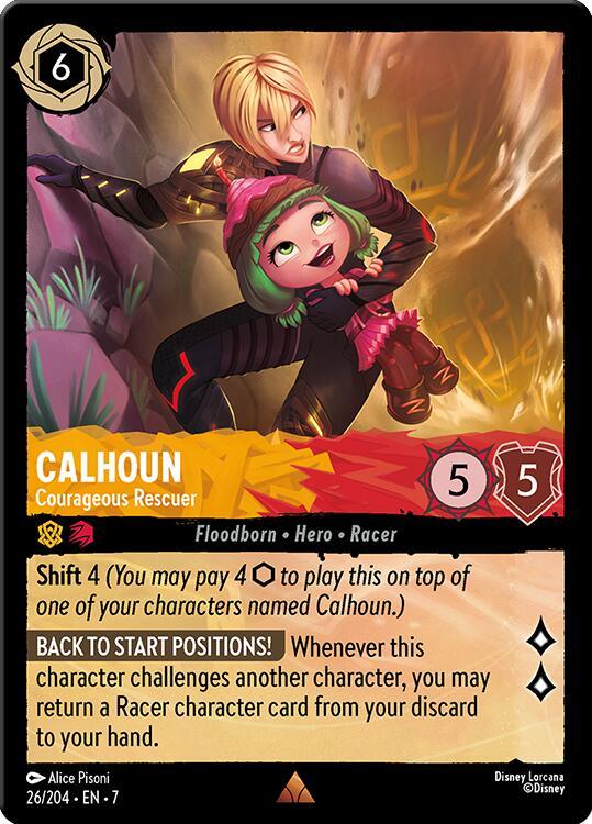 Calhoun - Courageous Rescuer (26/204) [Archazia's Island] (ONLINE ORDER ONLY)