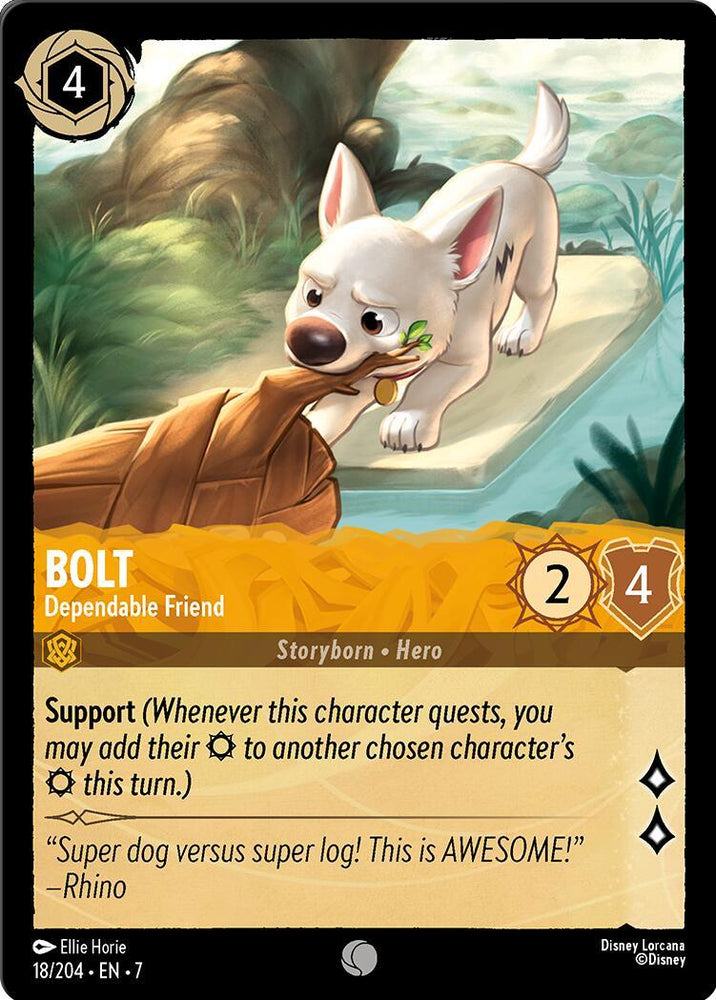 Bolt - Dependable Friend (18/204) [Archazia's Island] (ONLINE ORDER ONLY)
