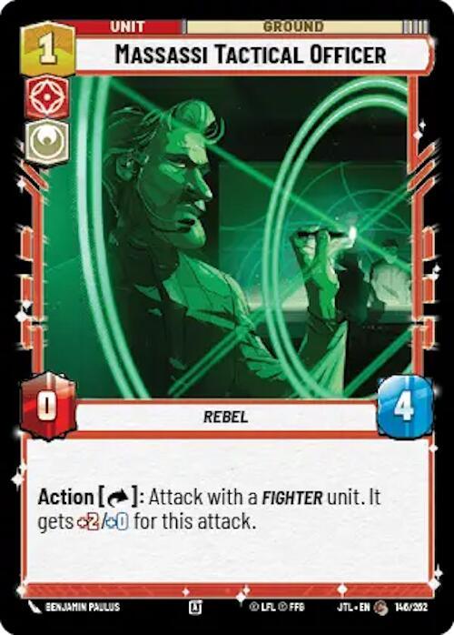 Massassi Tactical Officer (146/257) [Jump to Lightspeed] (ONLINE ORDER ONLY)