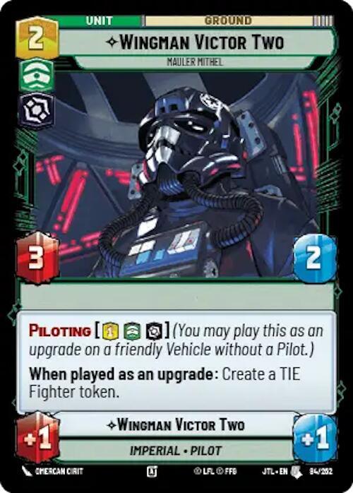 Wingman Victor Two - Mauler Mithel (084/257) [Jump to Lightspeed] (ONLINE ORDER ONLY)