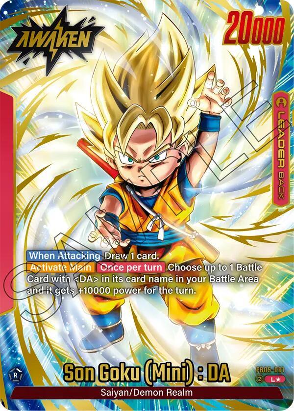 Son Goku (Mini) : DA (Alternate Art) [New Adventure] (ONLINE ORDER ONLY)