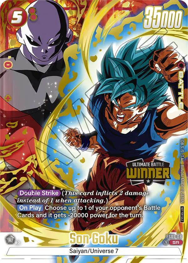 Son Goku (FS01-08) (Ultimate Battle Winner) [Tournament and Championship Promos]