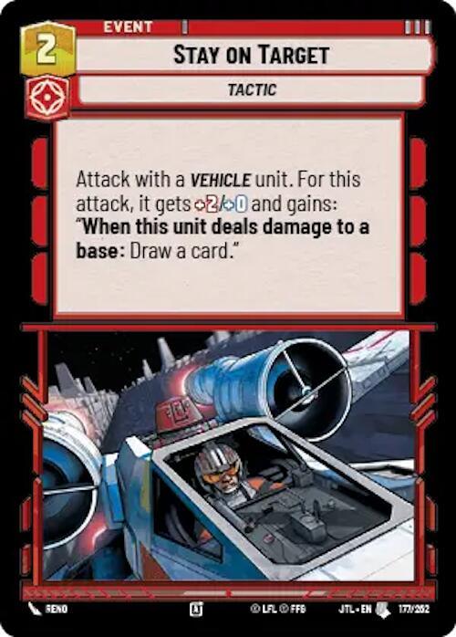 Stay on Target (177/257) [Jump to Lightspeed] (ONLINE ORDER ONLY)
