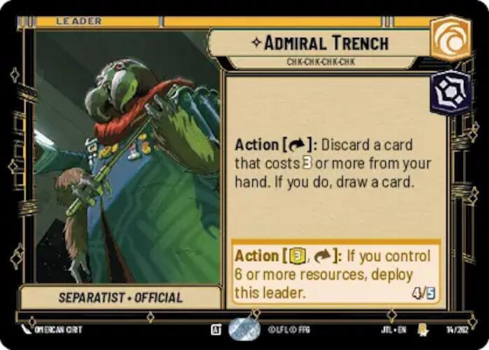 Admiral Trench - Chk-chk-chk-chk (014/257) [Jump to Lightspeed] (ONLINE ORDER ONLY)
